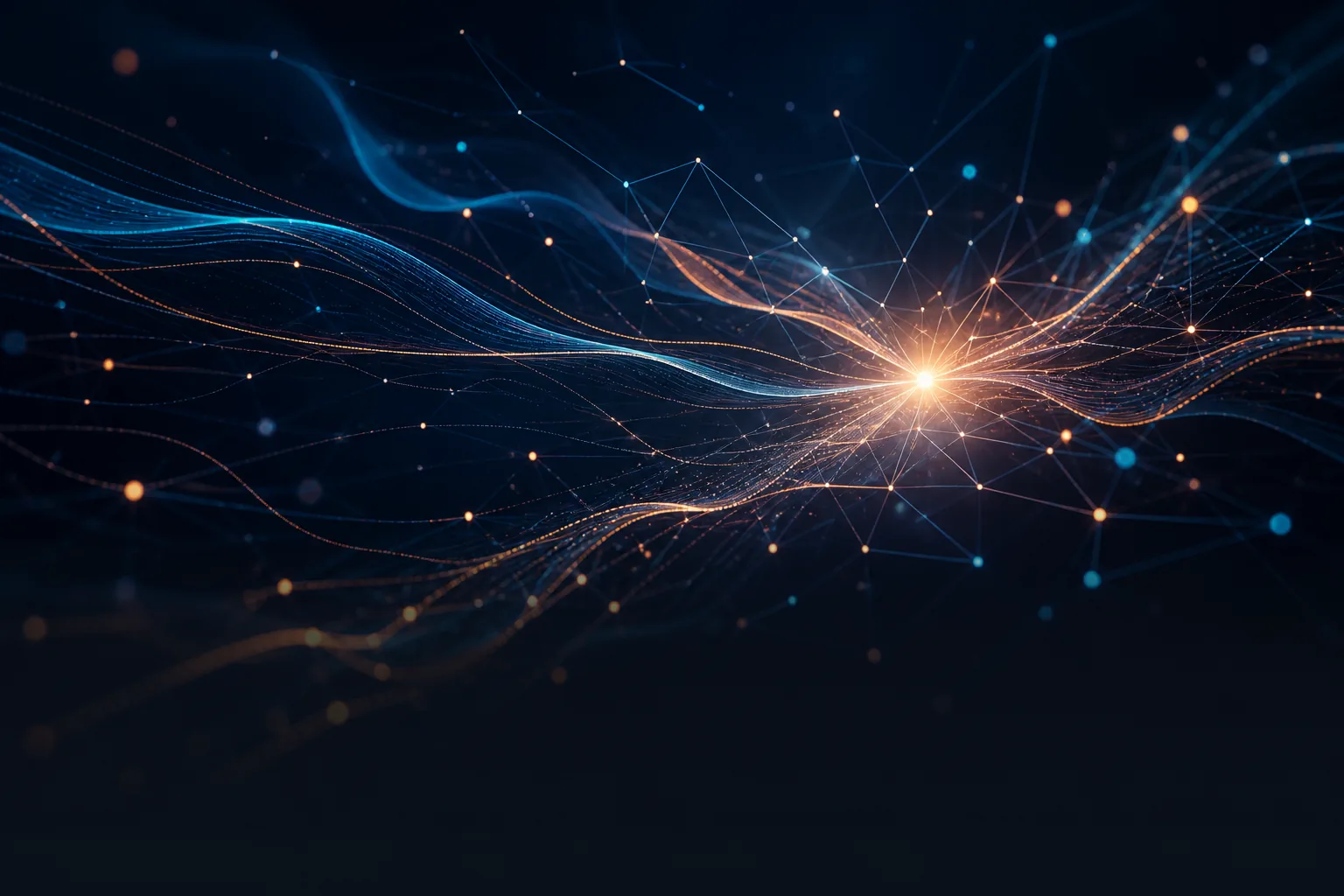 Abstract data streams and connected points